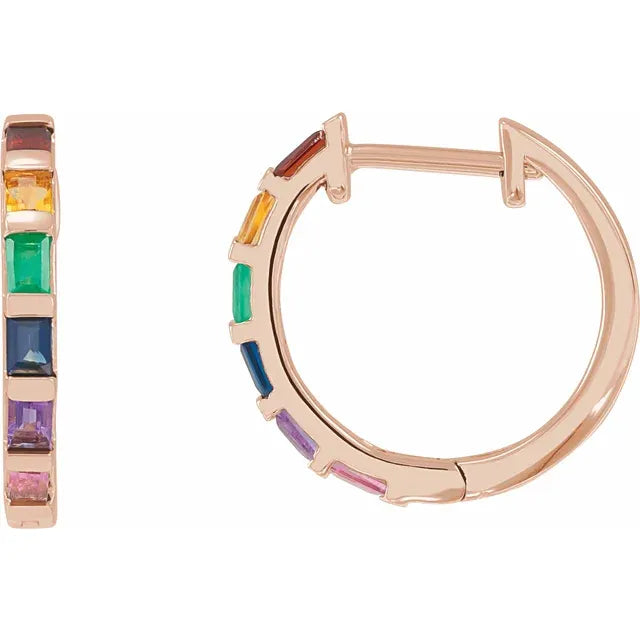 Buy online Multi Colored Metal Hoop Earring from fashion jewellery for  Women by Bling Beautiful Accessories for ₹349 at 30% off | 2024 Limeroad.com